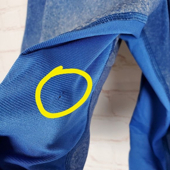 Lululemon Mens T.H.E. The Short 9" Linerless Shorts Med Blue Gym Athletic FLAW - Picture 3 of 14